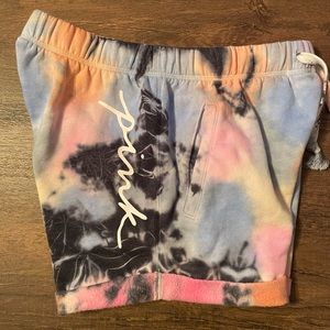 Tie dye shorts
